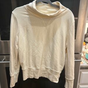 Madewell Cozy Cream Women's Sweatshirt, size M